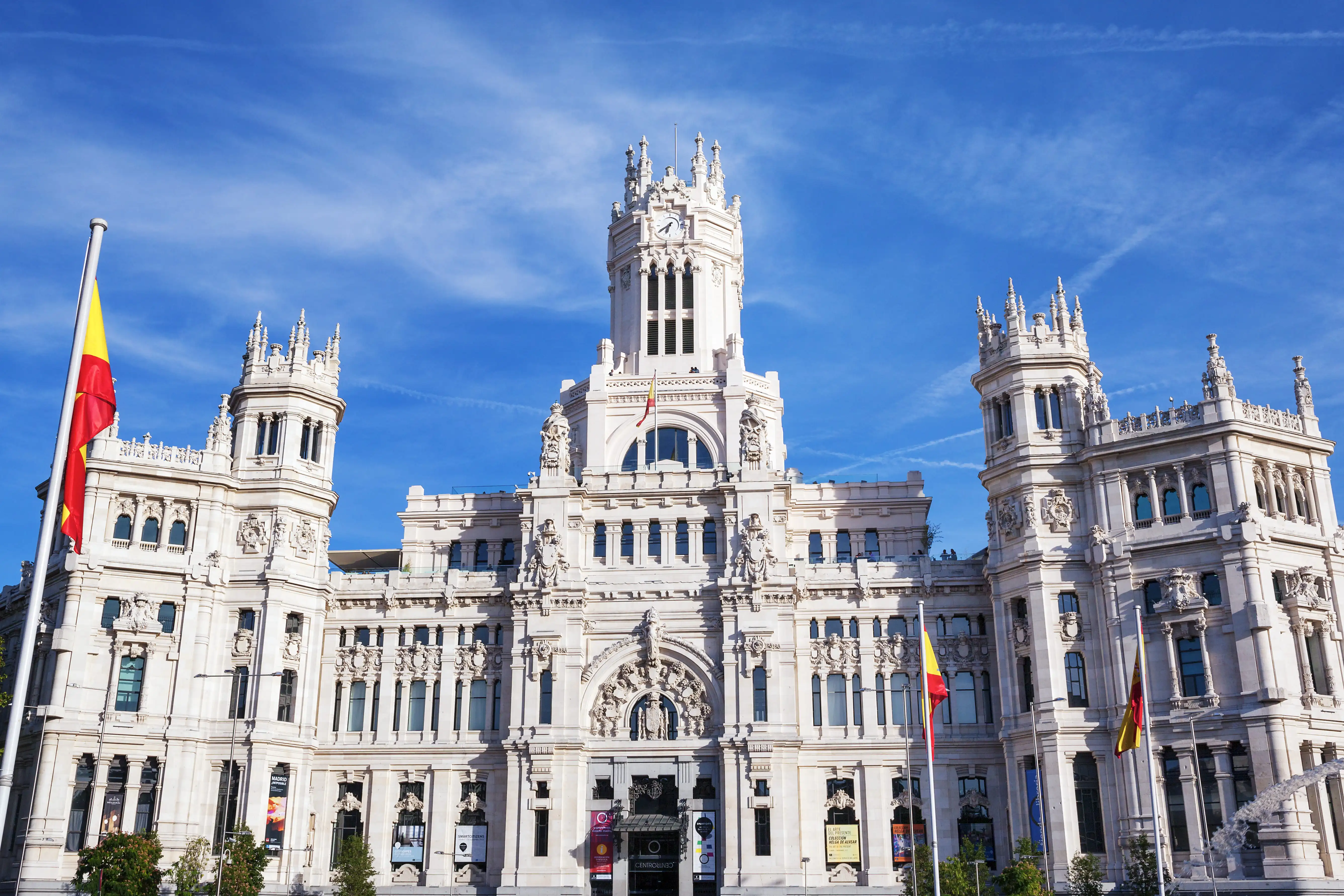 Palacio de Cibeles - Madrid, España